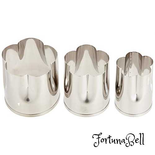 遠藤商事(Endo Shoji) 業務用 抜型3個セット 梅 18-8ステンレス 日本製 BNK4801