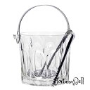 アデリア(ADERIA) トリニティーアイスペール クリア 1390ml トング付 日本製 アイス・ペール 大容量 氷入れ 容器 氷 スコップ ガラス アイスバ...