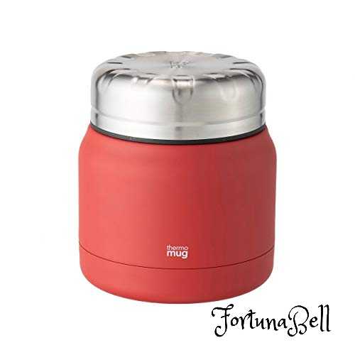thermo mug(サーモマグ) TANK 保温ランチジャー リーディングレッド TNK18-30 300ml