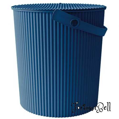 色：ネイビー 八幡化成 フタ付きバケツ オムニウッティ ネイビー LL 20L sceltevie omnioutil ニュート..