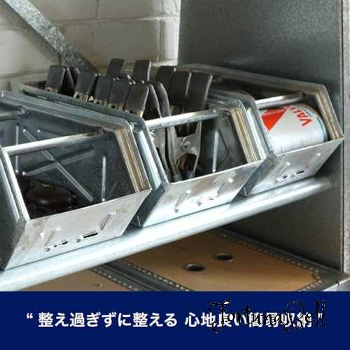 色:RAW ダルトン(Dulton) パーツストッカー RAW 整え過ぎずに整える心地良い簡易収納 コンテナ ボックス 収納箱 高さ130mm 幅170mm 奥行280mm CH07-H298RW [3]