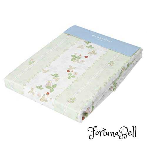 nishikawa 西川 掛け布団カバー シングル ウェッジウッド ワイルドストロベリー 着脱簡単 日本製 グリーン PI07900623G