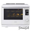 TOSHIBA(東芝) スチームオーブンレンジ 石窯ドーム 30L ER-YD3000(W) グランホワイト 2段調理 300* おまかせ焼き フラットテーブル...