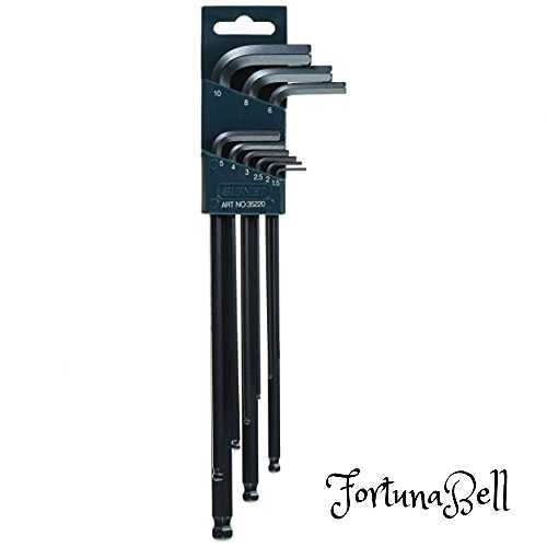 SIGNET(シグネット) 9PC ロングボールヘックスレンチセット(スパッタリング) 35220