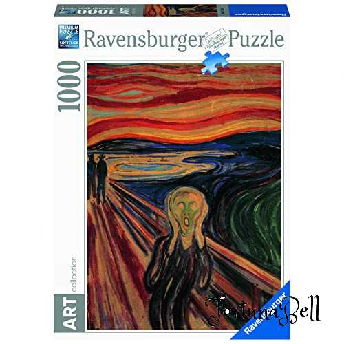 サイズ：1000ピース 1000ピース ジグソーパズル ムンク「叫び」 アート・コレクション ラベンスバーガー 17234 4 カラフル