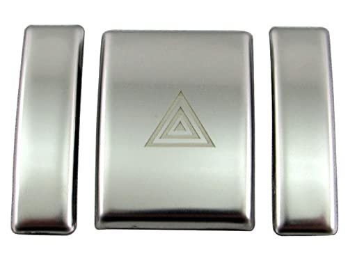 BRIGHTZ プロボックスハイブリッド NHP160V ステンレスハザードスイッチカバー 3PC サテンシルバー INT－ETC－656 NHP160 P160 NHP プロボックス ハイブリッド ハイブリット