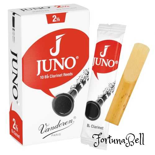 Vandoren バンドーレン Bbクラリネットリード JUNO JCR0125 10枚入り 硬さ：2-1/2