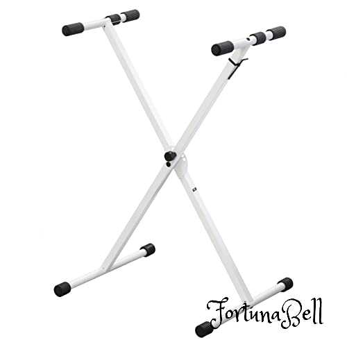 色：WHITE キクタニ キーボードスタンド X型 KS-29 ホワイト