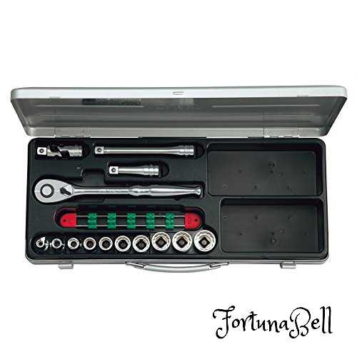 京都機械工具(KTC) ソケット レンチセット TB410X 差込角:12.7mm 14点 1セット