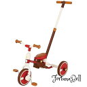 iimoスイッチバイク レッド 1064 カジキリ押棒三輪車 三輪車 トレーニングバイク イイモ 3WAY 3in1 1.5歳から M&M