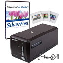 Plustek OpticFilm 8300i Ai フィルム スキャナー - SilverFast Ai Studio 9 * 高度な IT8 キャリブレーション ターゲット (3 スライド)、35mm フィルムとスライドをデジタルに変換