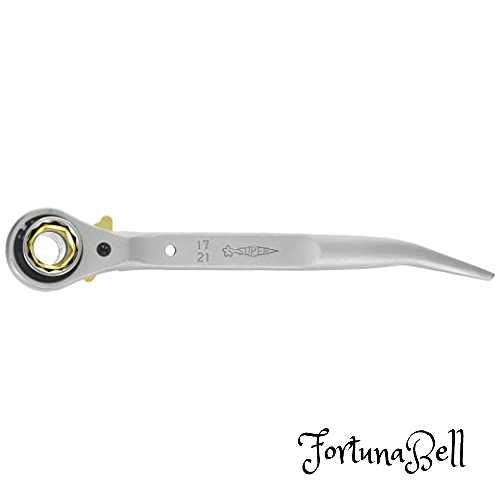 スーパーツール(Supertool) アルミ製4サイズラチェットレンチ インナー17・19mm/アウター21・24mm 軽量..