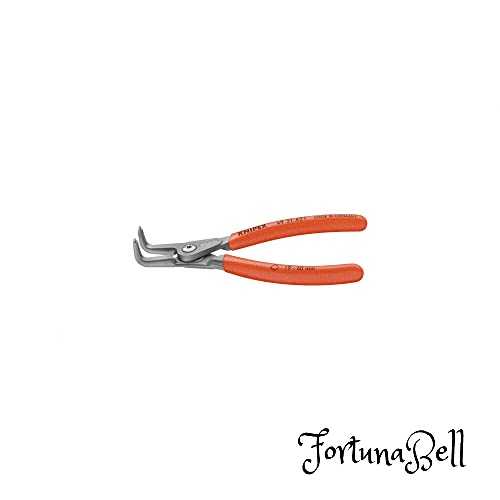 クニペックス KNIPEX 4921-A21 軸用精密スナップリングプライヤー 曲(SB)