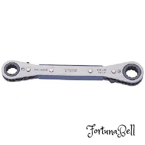 トップ工業 (TOP) 板ラチェットレンチ 22x24* 20*送り 薄型 本締め可能 整備工具 PR-22x24N 燕三条 日本製