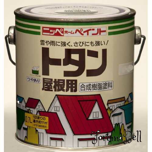 ニッペ ペンキ 塗料 トタン屋根用 2L ボルドーレッド 油性 つやあり 屋外 日本製 4976124182310