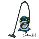 オンライン限定品 パオック(PAOCK) ステンレス バキュームクリーナー 乾湿両用 吸込仕事率220W ネイビー 20L コード自動巻取付 NVC-20L
