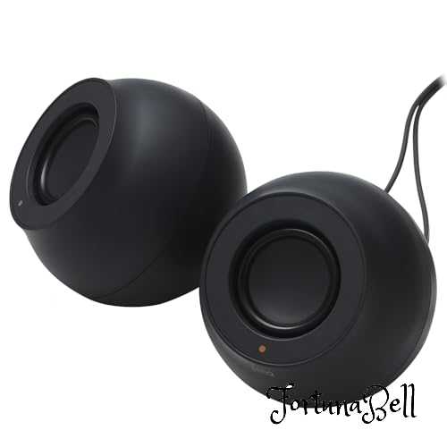 エレコム PCスピーカー USB給電 高出力 USB C接続 4.4W ボリュームコントローラー搭載 ブラック SP-P10CUSBBK