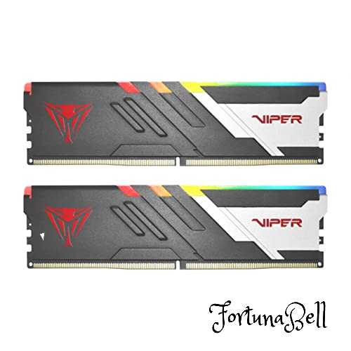 Patriot Viper Venom RGB DDR5 32GB (2 x 16GB) 5600MHz UDIMM Desktop Gaming Memory Kit - PVVR532G560C36K Patriot Viper Venom RGB DDR5 32GB (2 x 16GB) 5600MHz UDIMM Desktop Gaming Memory Kit - PVVR532G560C36K