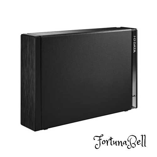 IODATA HDD-UT4K (ブラック) テレビ録画&パソコン両対応 外付けハードディスク 4TB