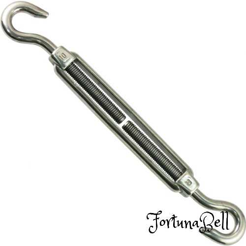 ひめじや ステンレス ターンバックル フック式 #10