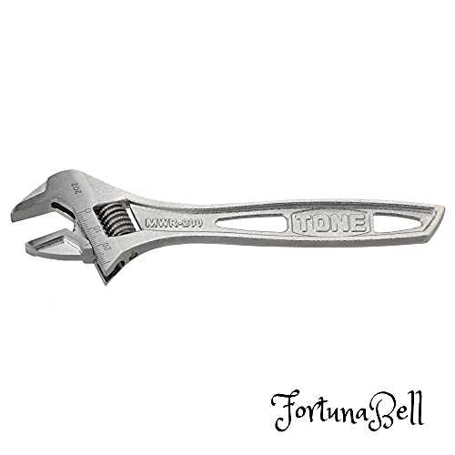 トネ(TONE) モンキレンチ(目盛付) MWR-200 全長200mm