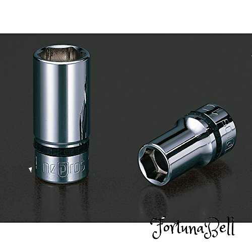 京都機械工具(KTC) ネプロス 9.5sq.セミディープソケット(六角)インチ NB3M-1/4 NB3M-1/4