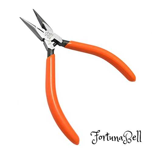 フジ矢(Fujiya) ショートノーズラジオペンチ 小型・先端極細仕様 (バネ付) 110mm MP9-110