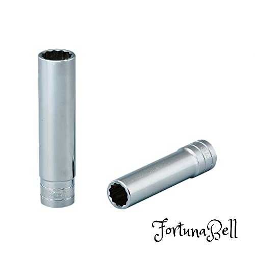 サイズ：対辺寸法:21/32inc 京都機械工具(KTC) 12.7mm (1/2インチ) ディープソケット (十二角) 21/32イ..