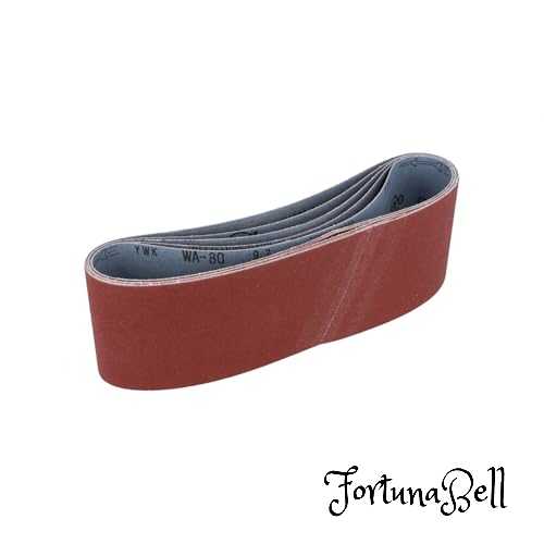 サイズ：粒度:80 京セラ(Kyocera) 旧リョービ エンドレスベルト BE-3210 5枚組 76*533mm WA #80 6611172