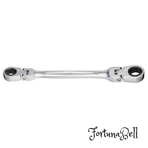 トネ(TONE) 両首振ラチェットめがねレンチ RMFW-0810 二面幅8*10mm