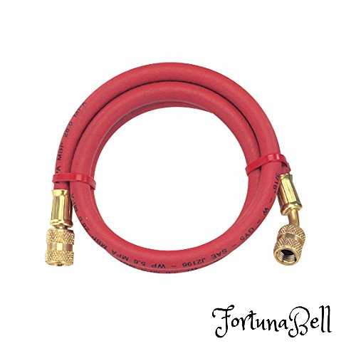 イチネンTASCO TA136B-1 1/4チャージホース150cm赤