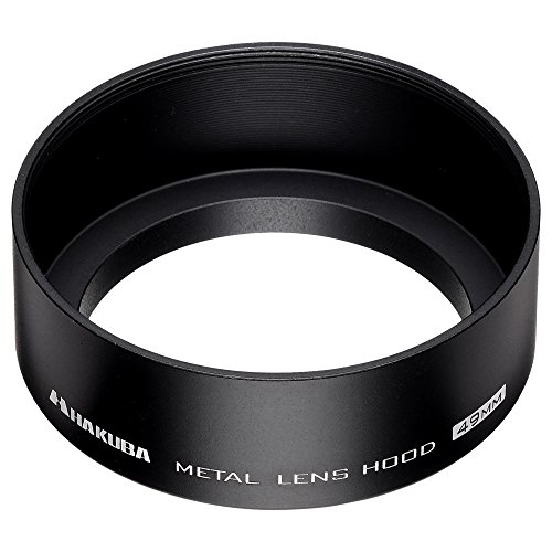 ハクバ HAKUBA レンズフード メタルレンズフード 高強度6000系アルミニウム合金製 49mmフィルター径装着用 ブラック KMH-49