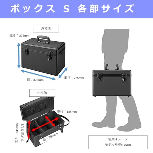 ハクバ HAKUBA カメラケース ハードケース HC-01L 15.2L アルミフレーム&ABS樹脂パ...
