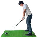 色:単品 GolfStyle ゴルフマット 大型 PGAプロ監修モデル 100*150cm ゴルフ 練習 マット 素振り スイング 練習用 屋外用 人工芝 PV...