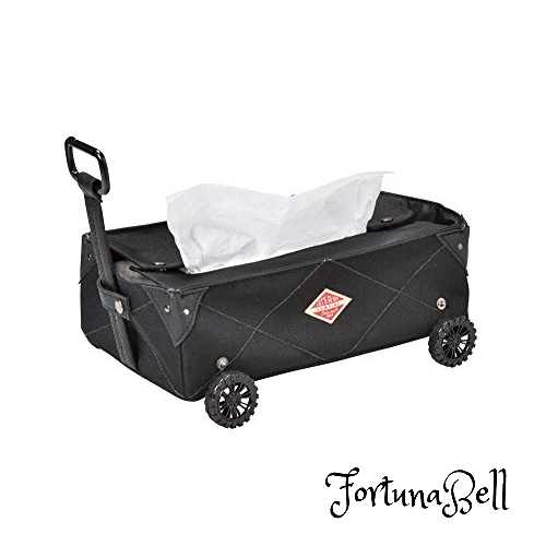 色：ブラック ティッシュケース カート ブラック