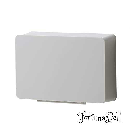 ideaco(イデアコ) 壁に取り付け可能 収納ケース グレー WALL pocket W (ウォールポケットW)