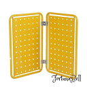 色:イエロー ダルトン ミニ ペグボード 120-363 Yellow 卓上サイズ キーホルダーボックス