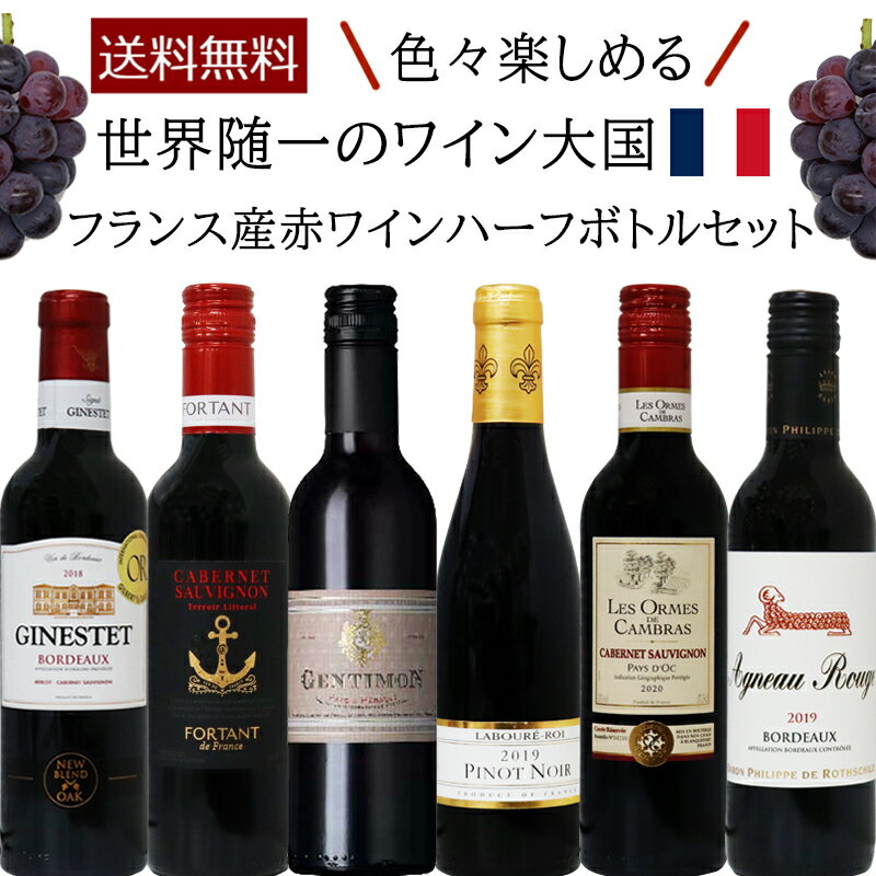 【送料無料】赤ワイン フランス 6本