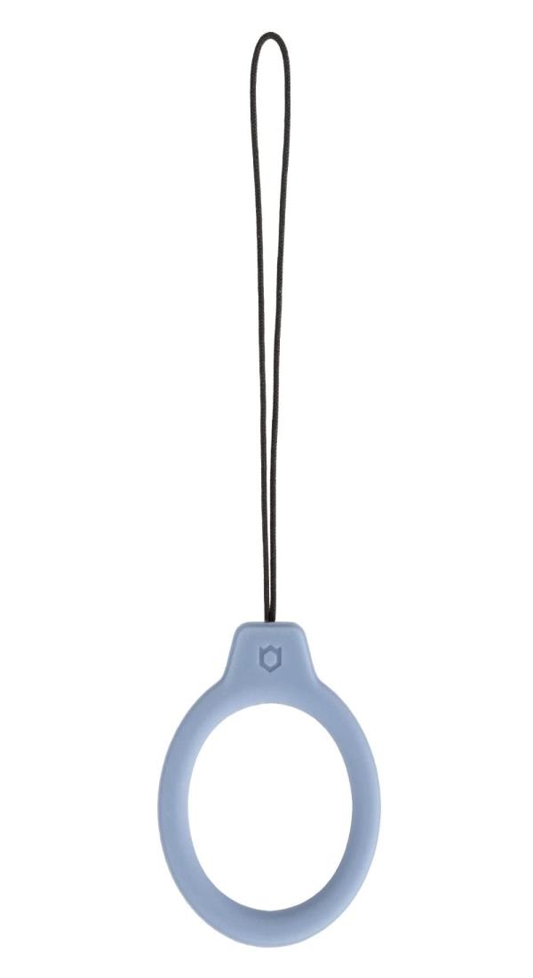 [ハミィ] iFace Reflection スマホ 携帯ストラップ シリコン (ペールブルー)【スマホストラップ アイフェイス リング 携帯 iphoneストラップ】