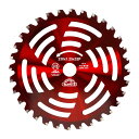 セフティー3(Safety-3) 草刈チップソー 紅虎・剛 溝付+大型超硬チップ JIS規格 230mm×32P
