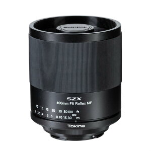 Tokina 望遠ミラーレンズ SZX SUPER TELE 400mm F8 Reflex MF キヤノンEFマウント マニュアルフォーカス マウント交換可能 フルサイズ対応 634714 【逆輸入モデル】