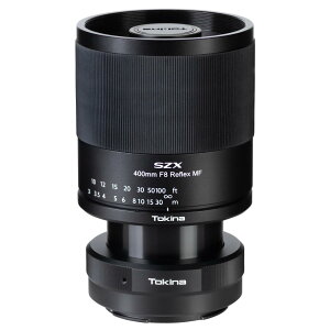 【逆輸入モデル】 Tokina 望遠レンズ ミラーレンズ SZX SUPER TELE 400mm F8 Reflex MF フジフイルムXマウント 反射式 マニュアルフォーカス マウント交換可能 634738