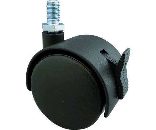 TRUSCO(トラスコ) ねじ込み双輪キャスター ナイロン車輪 自在ST付 Φ50 UNF3/8 TDGS-50-U3/8