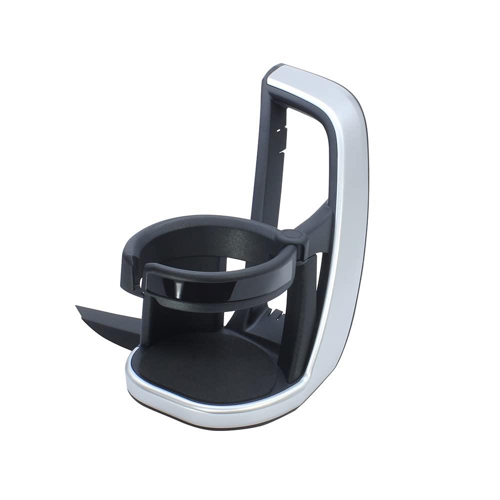 槌屋ヤック(Tsuchiya Yac) 車種専用品 トヨタ 90系 ノア ヴォクシー 専用 エアコン ドリンクホルダー 運転席用 グレー/ブラック SY-NV12