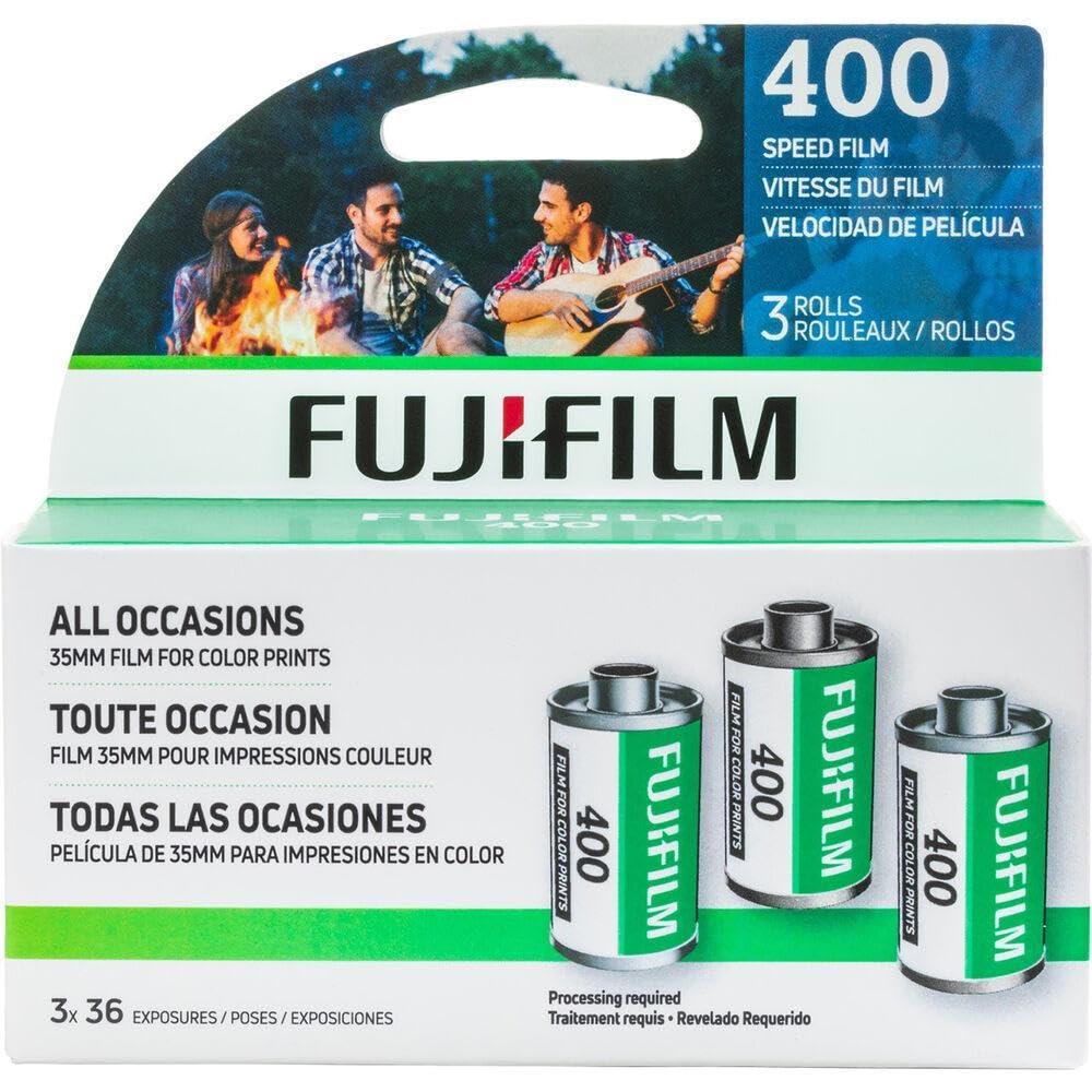 Fujifilm(フジフィルム) スペリア X-TRA 36枚撮り 35mmフィルム ISO 400 合計108枚撮り 3本入りパック