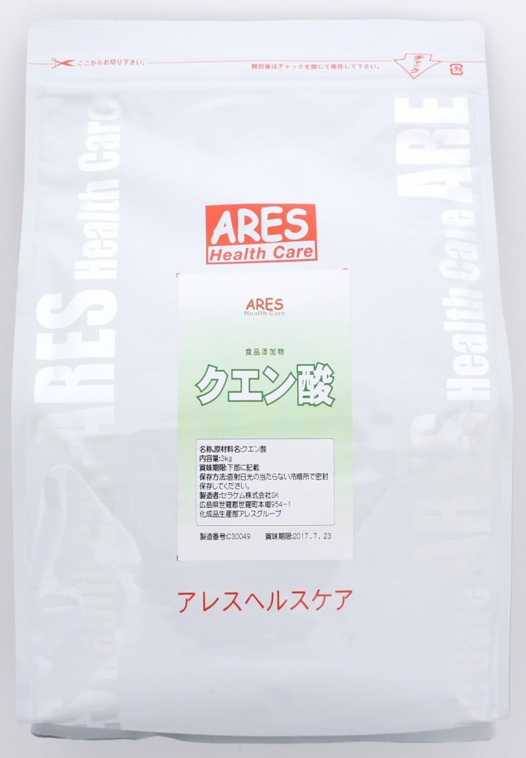 アレスヘルスケア クエン酸 3kg