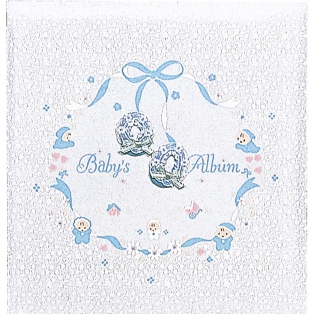 ナカバヤシ フエルアルバム ベビーアルバム ブルー ア-LB-350-B