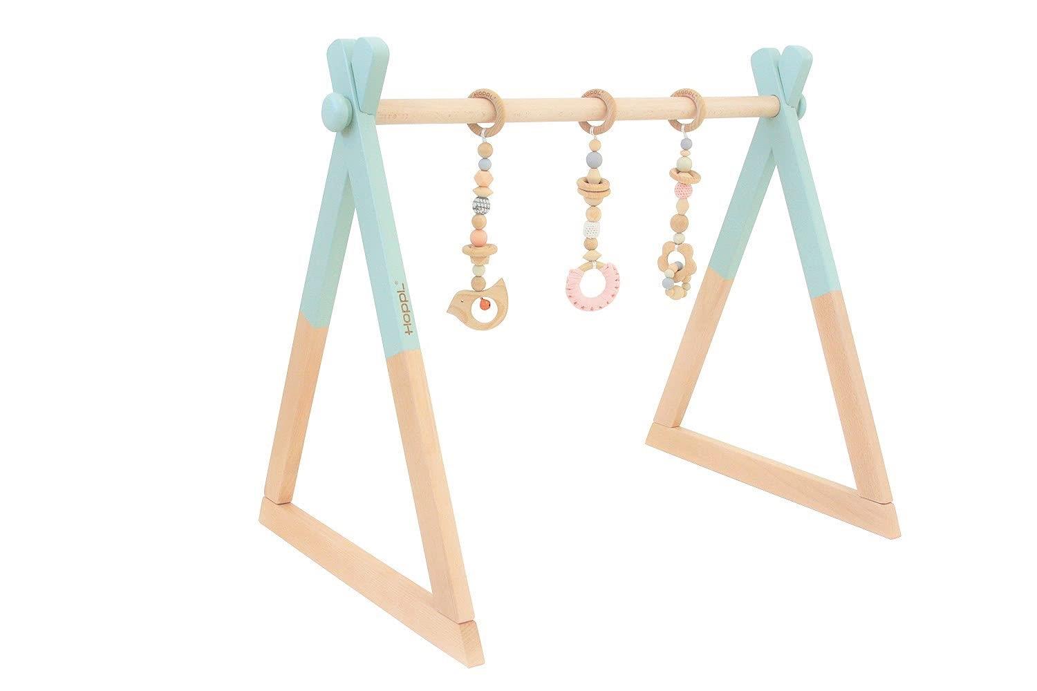 【正規品】ホップル(HOPPL) ベビージム BTL-BGS-SG-PI シーグリーン／ピンク