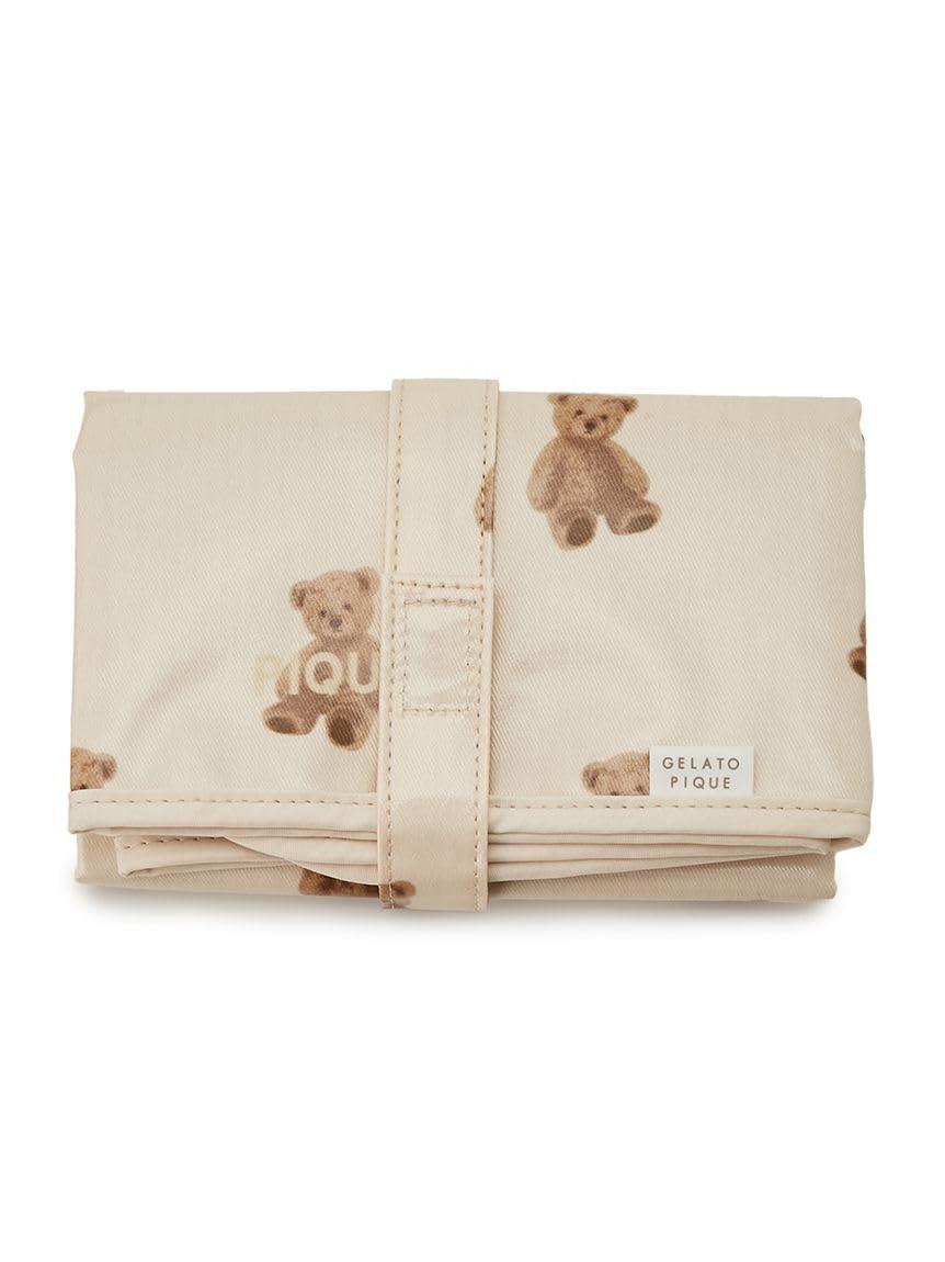 [ジェラート ピケ] PIQUEベア柄おむつシート PBGG234683 レディース BEG