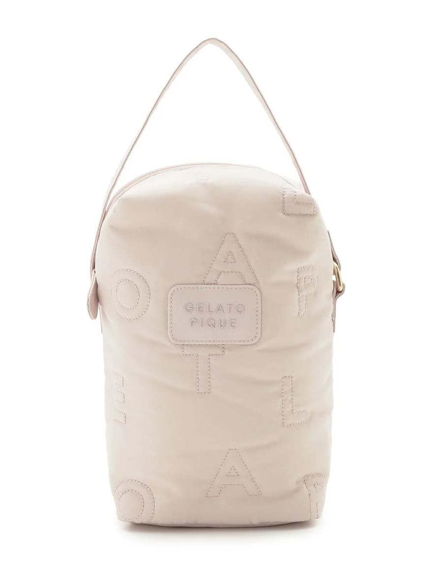 [ジェラート ピケ] アルファベットキルティング おむつポーチ PWGB242638 レディース PNK